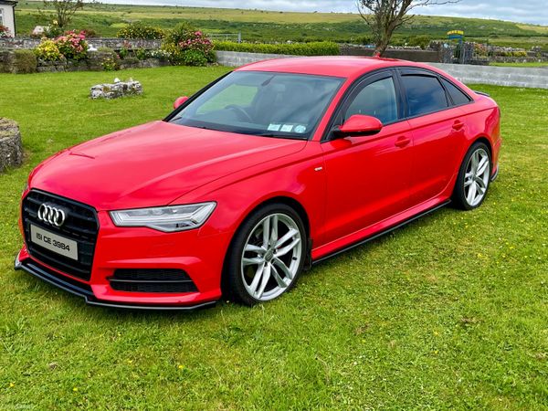 Audi A6 Saloon, Diesel, 2015, Red