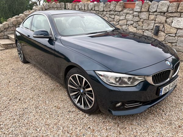 BMW 4-Series Coupe, Petrol, 2015, Blue