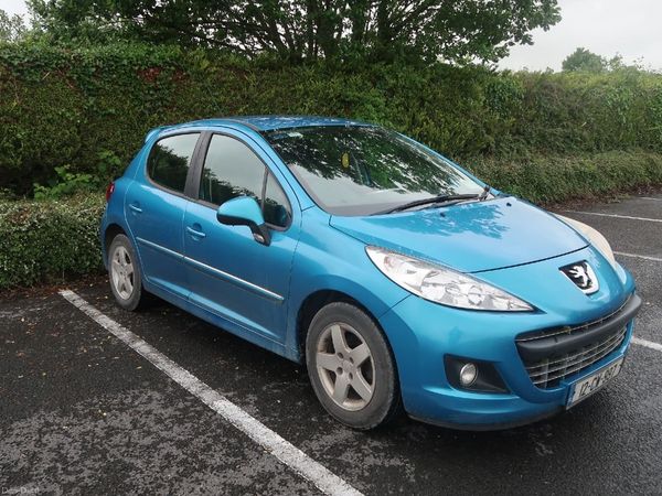 Peugeot 207 Hatchback, Diesel, 2012, Blue