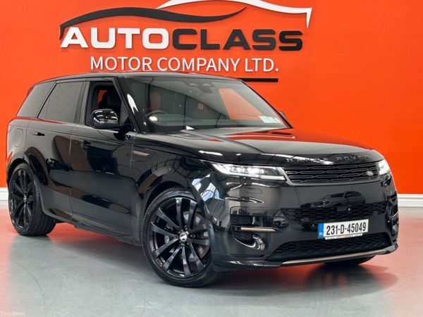 Land Rover Range Rover Sport Estate, Petrol Plug-in Hybrid, 2023, Black