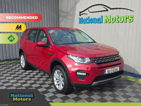 Land Rover Discovery Sport SUV, Diesel, 2016, Red