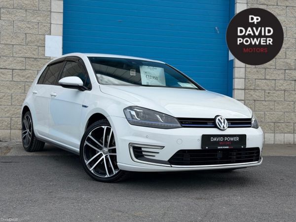 Volkswagen Golf Hatchback, Petrol Hybrid, 2016, White