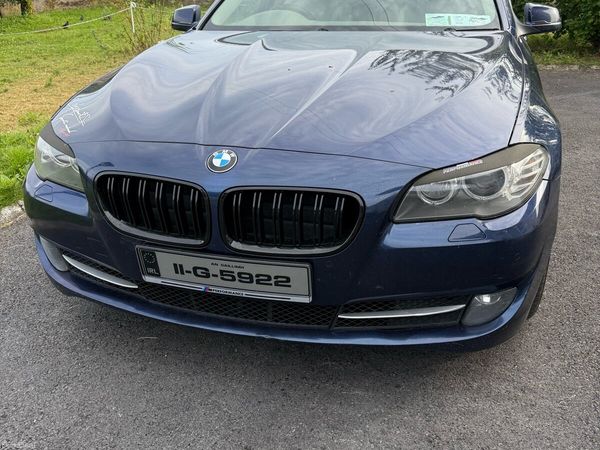 BMW 5-Series Saloon, Diesel, 2011, Blue