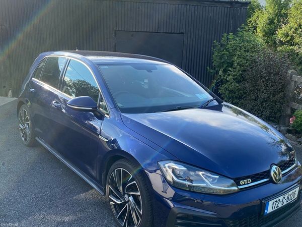 Volkswagen Golf Hatchback, Diesel, 2017, Blue