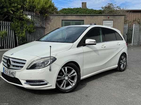 Mercedes-Benz B-Class MPV, Petrol, 2014, White