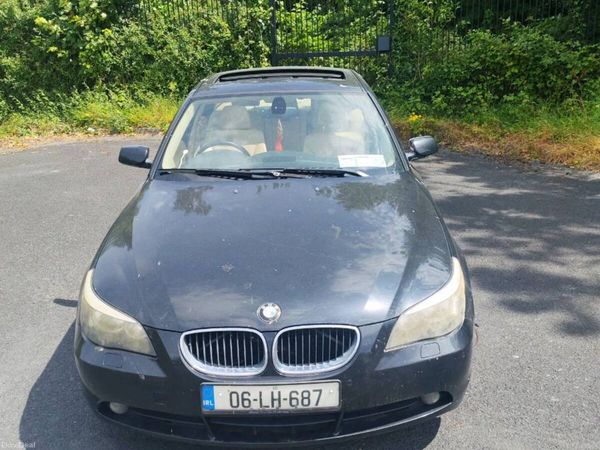 BMW 5-Series Saloon, Diesel, 2006, Black