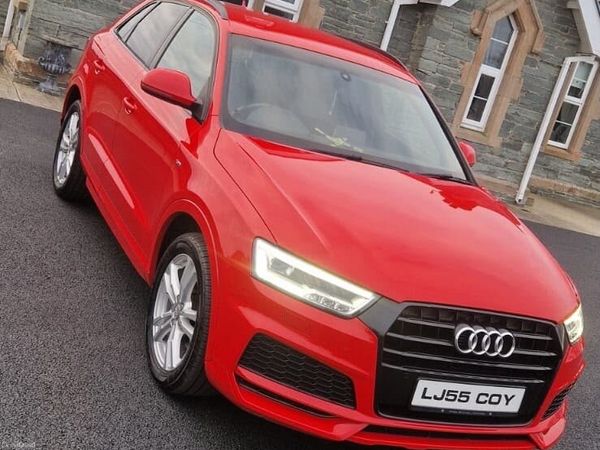 Audi Q3 SUV, Diesel, 2017, Red