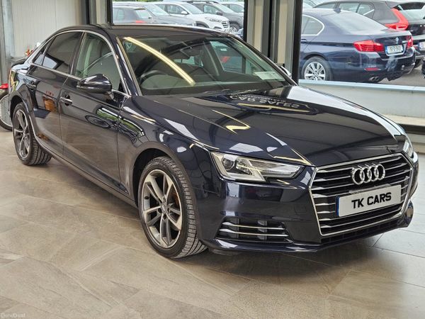 Audi A4 Saloon, Diesel, 2018, Blue