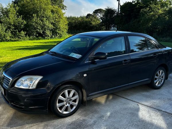 Toyota Avensis Saloon, Petrol, 2006, Black