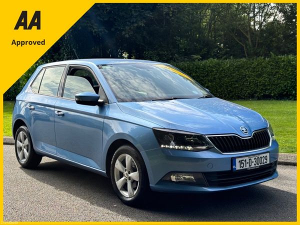 Skoda Fabia Hatchback, Petrol, 2015, Blue