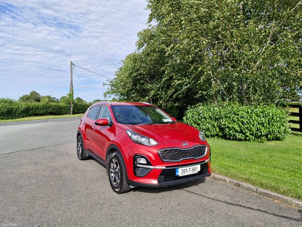 Kia Sportage SUV, Diesel, 2020, Red