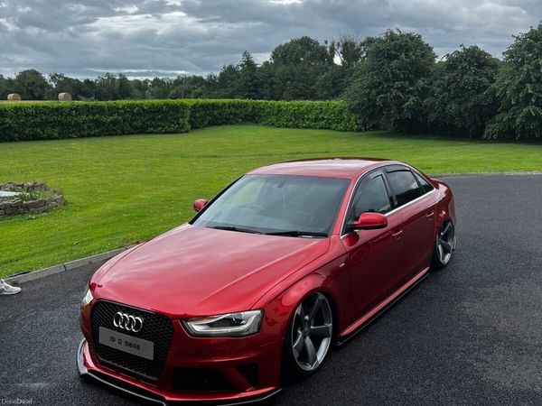 Audi A4 Saloon, Diesel, 2015, Red