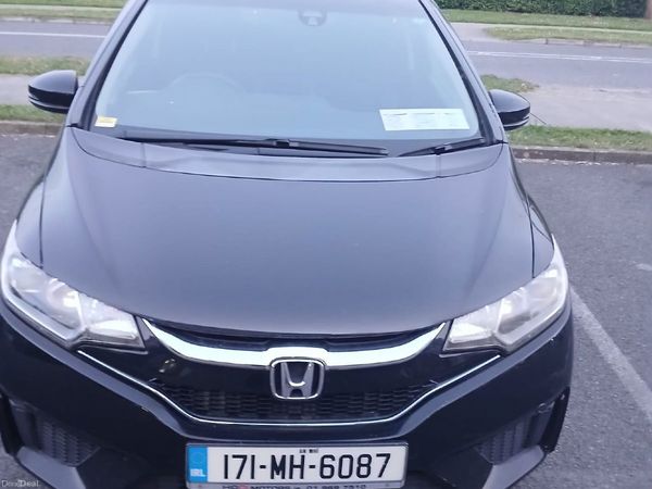 Honda Fit Hatchback, Petrol Hybrid, 2017, Black