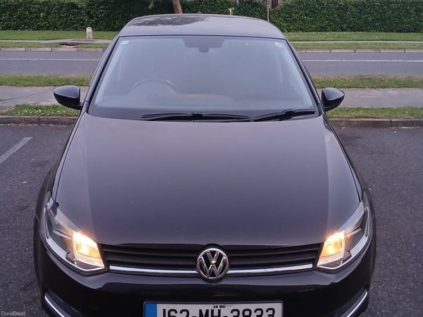 Volkswagen Polo Hatchback, Petrol, 2016, Black