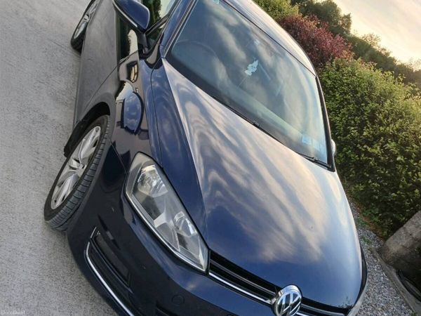Volkswagen Golf Hatchback, Diesel, 2014, Blue