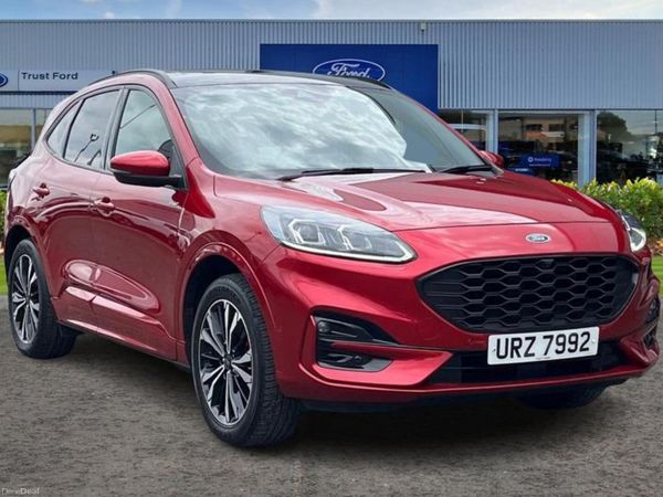 Ford Kuga Estate, Petrol Hybrid, 2023, Red