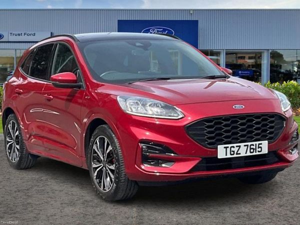 Ford Kuga Estate, Petrol, 2021, Red