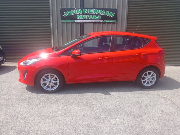 Ford Fiesta Hatchback, Petrol, 2019, Red