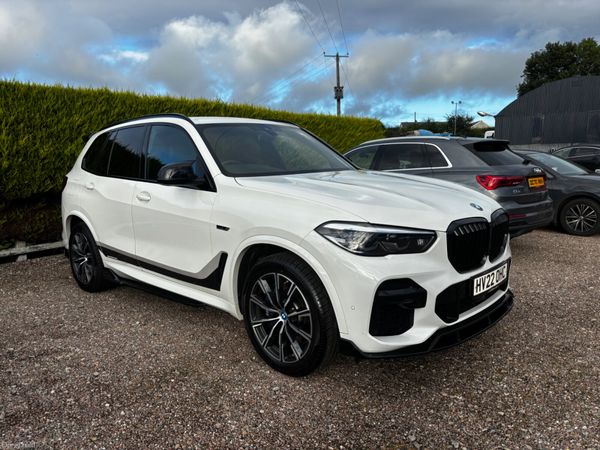 BMW X5 SUV, Petrol Hybrid, 2022, White