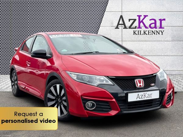 Honda Civic Hatchback, Diesel, 2016, Red