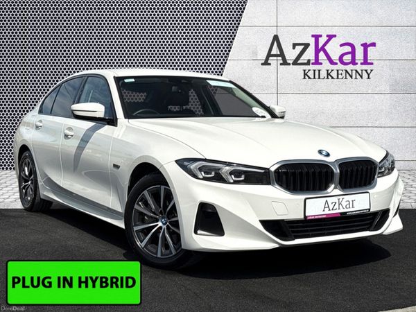 BMW 3-Series Saloon, Petrol Plug-in Hybrid, 2023, White