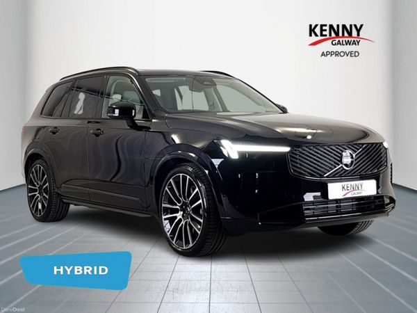 Volvo XC90 Estate, Petrol Hybrid, 2026, Black