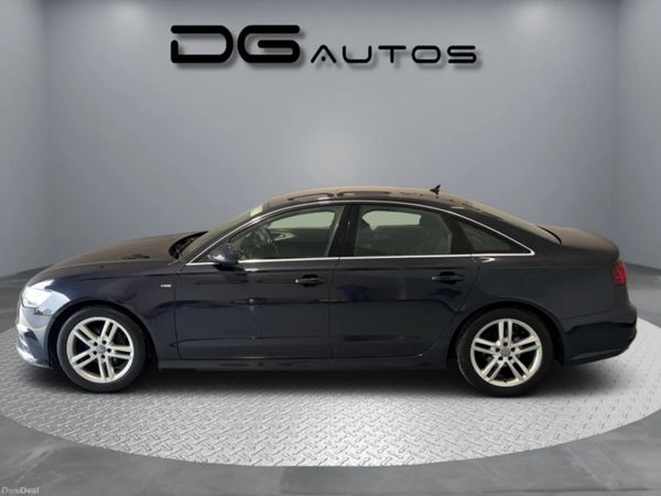 Audi A6 Saloon, Diesel, 2017, Blue