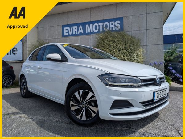 Volkswagen Polo Hatchback, Petrol, 2021, White