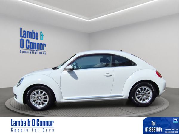Volkswagen Beetle Hatchback, Petrol, 2016, White