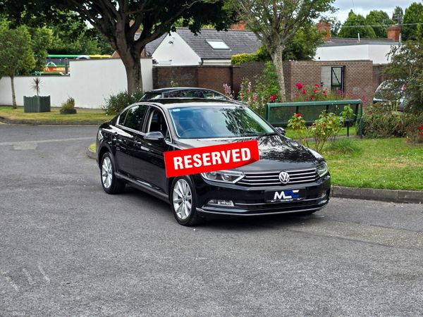 Volkswagen Passat Saloon, Diesel, 2017, Black