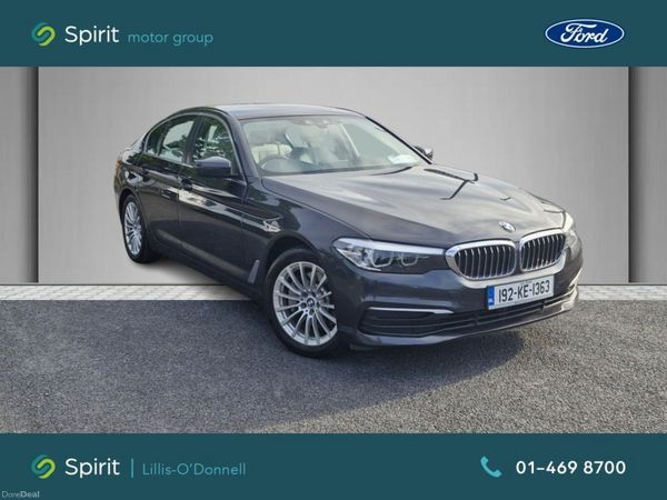 BMW 5-Series Saloon, Petrol Plug-in Hybrid, 2019, Grey