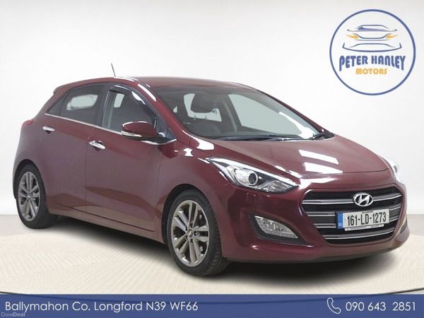 Hyundai i30 Hatchback, Diesel, 2016, Red