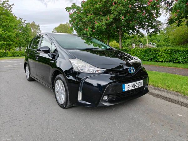 Toyota Prius MPV, Petrol Hybrid, 2015, Black