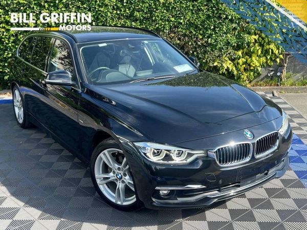 BMW 3-Series Estate, Diesel, 2018, Black