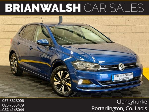 Volkswagen Polo Hatchback, Petrol, 2018, Blue