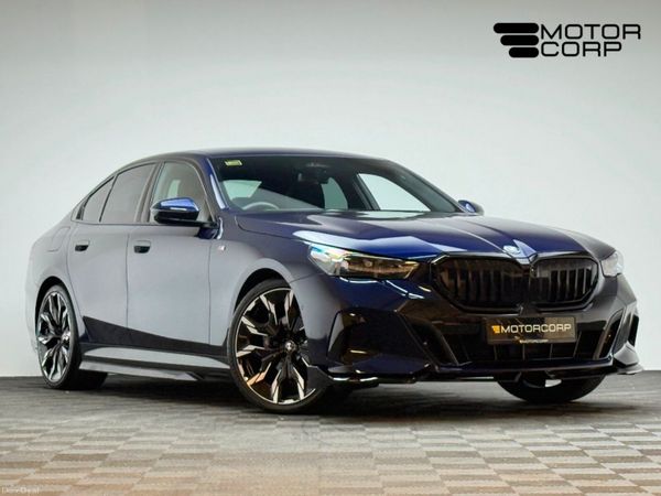 BMW 5-Series Saloon, Petrol Plug-in Hybrid, 2025, Blue