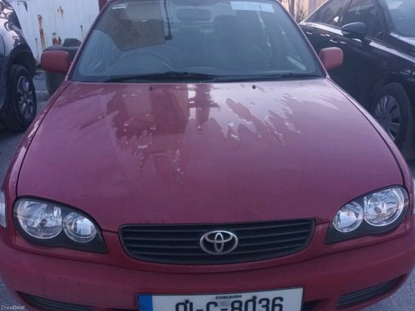 Toyota Corolla Hatchback, Petrol, 2001, Red