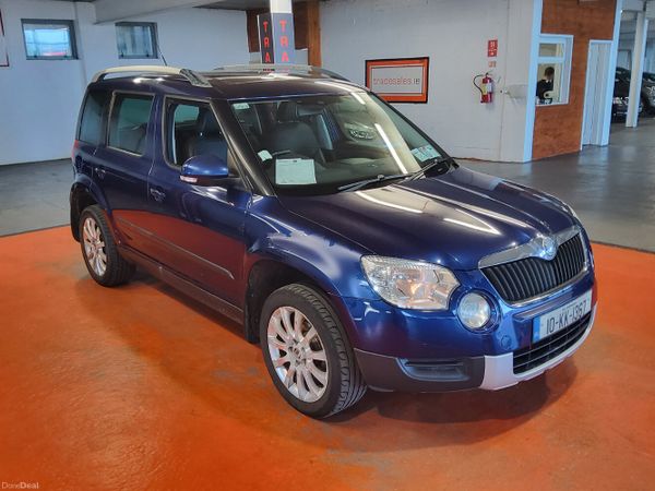 Skoda Yeti SUV, Diesel, 2010, Blue