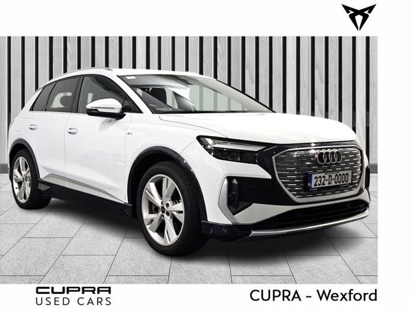 Audi Q4 e-tron SUV, Electric, 2023, White