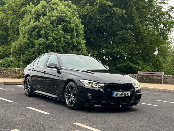 BMW 3-Series Saloon, Petrol Plug-in Hybrid, 2018, Black