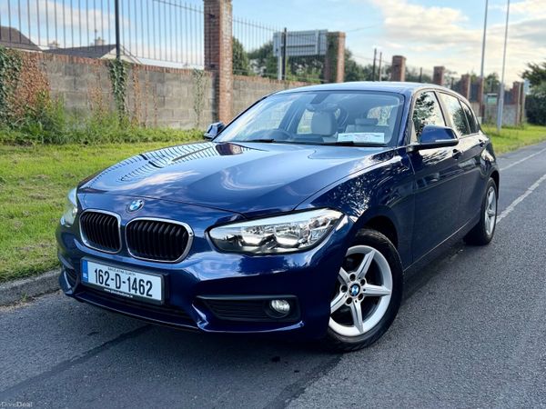 BMW 1-Series Hatchback, Diesel, 2016, Blue