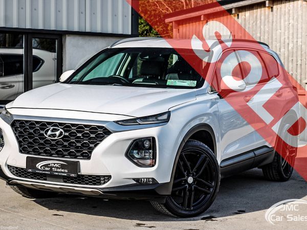 Hyundai Santa Fe SUV, Diesel, 2019, White