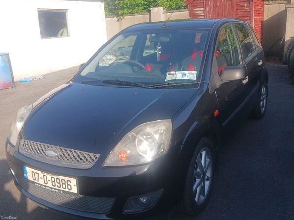 Ford Fiesta Hatchback, Petrol, 2007, Black