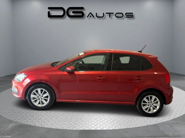 Volkswagen Polo Hatchback, Petrol, 2016, Red