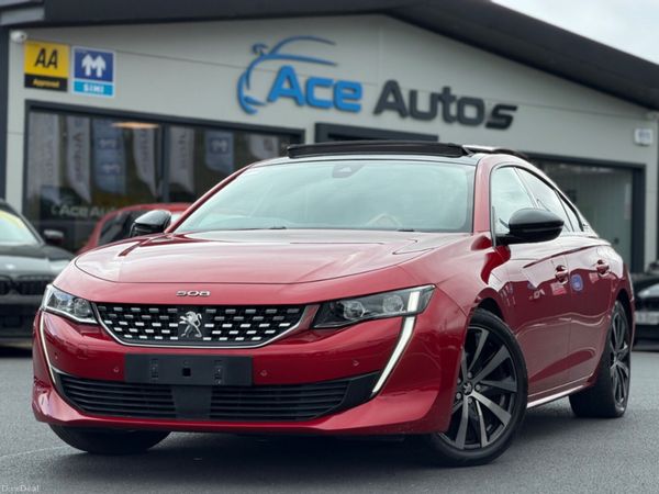 Peugeot 508 Saloon, Petrol, 2020, Red