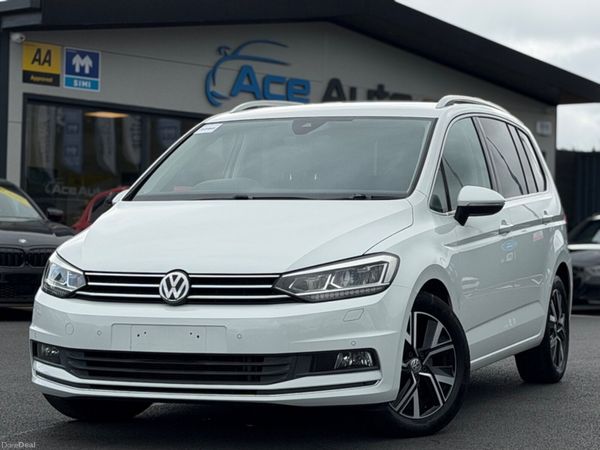 Volkswagen Touran MPV, Diesel, 2020, White