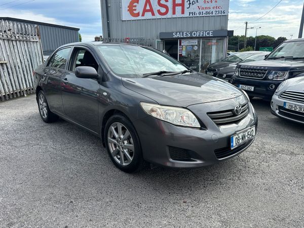 Toyota Corolla Saloon, Petrol, 2008, Grey