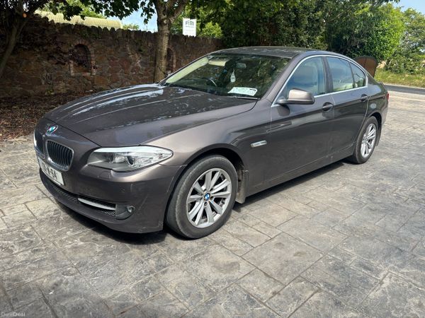 BMW 5-Series Saloon, Diesel, 2013, Brown
