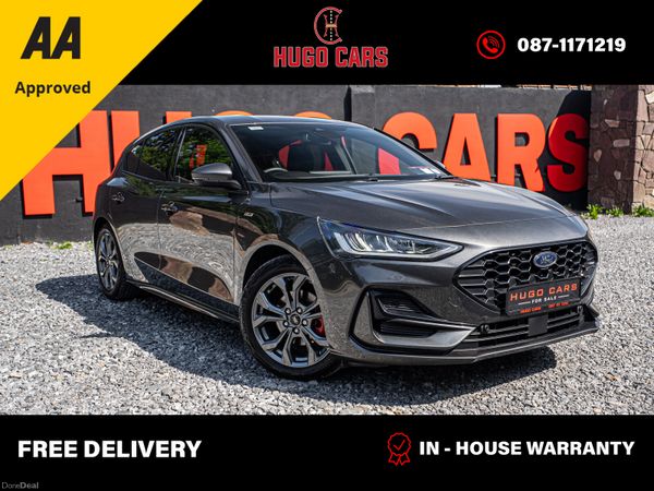 Ford Focus Hatchback, Petrol, 2024, Grey