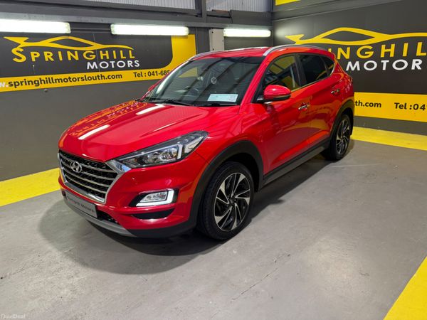 Hyundai Tucson SUV, Diesel, 2019, Red